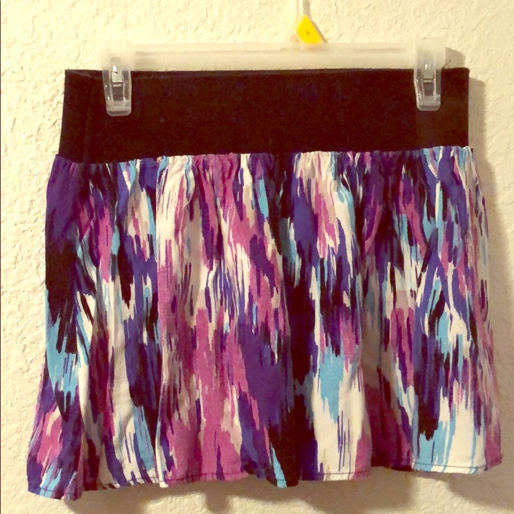 Multi colored skirt